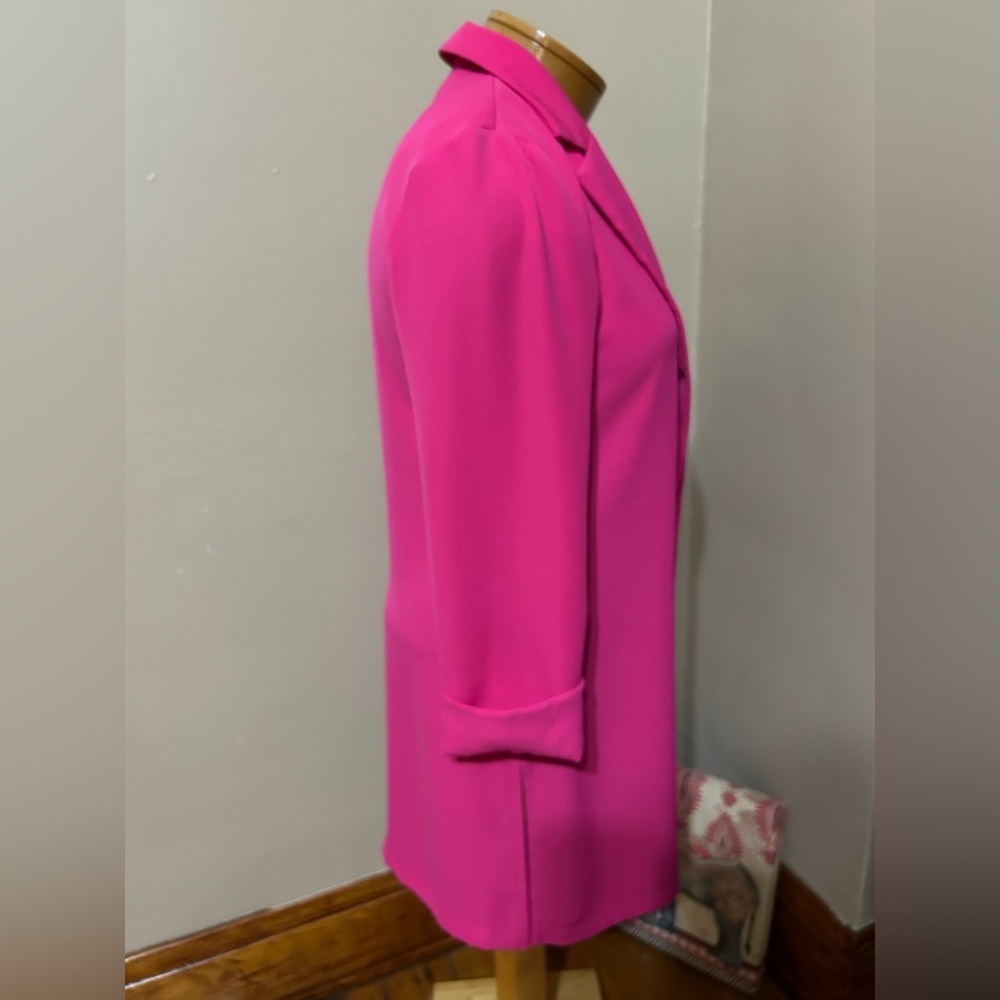 Joseph Ribkoff Pink Blazer - Picture 4 of 11